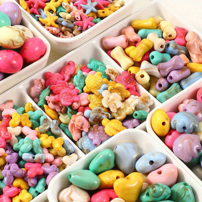 Ocean Style Acrylic Beads