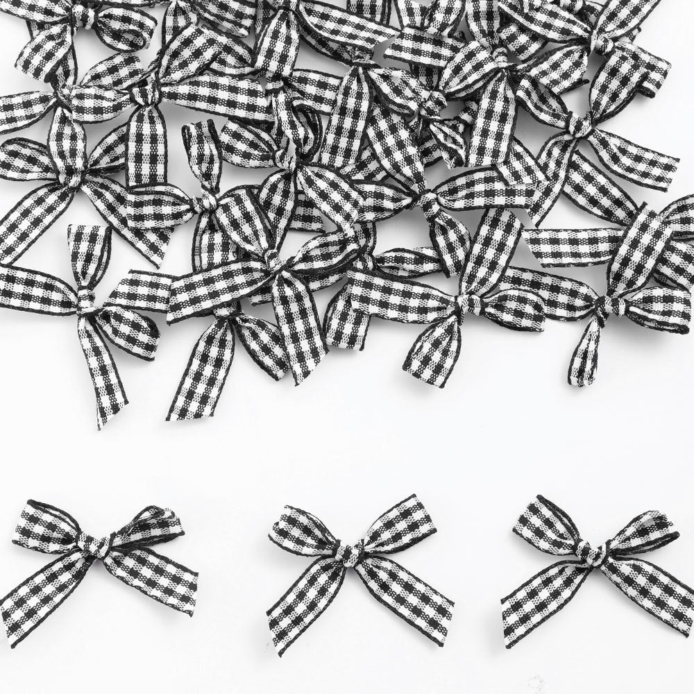 Christmas Plaid Bow Embellishments