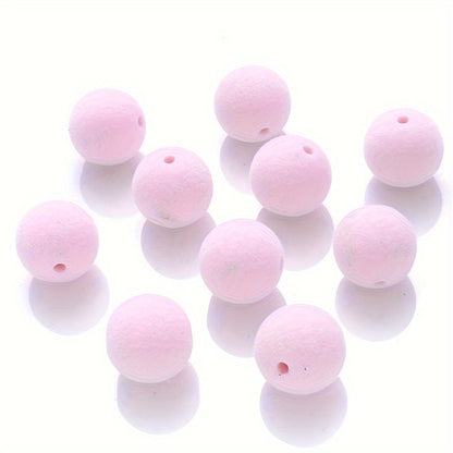 Fleece Pompom Acrylic Beads