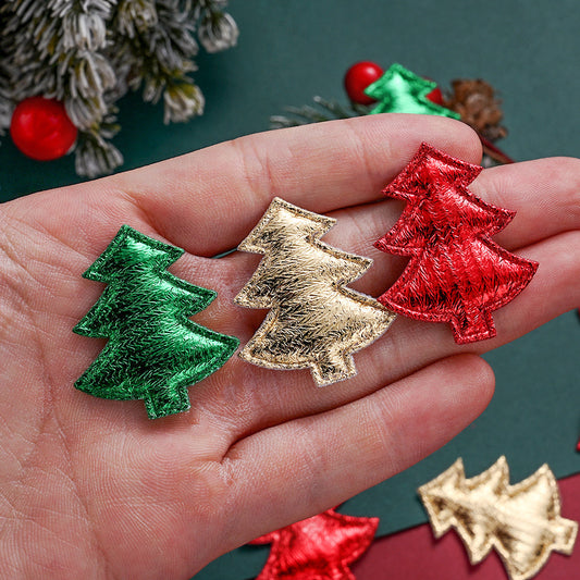 Christmas Tree Fabric Patches