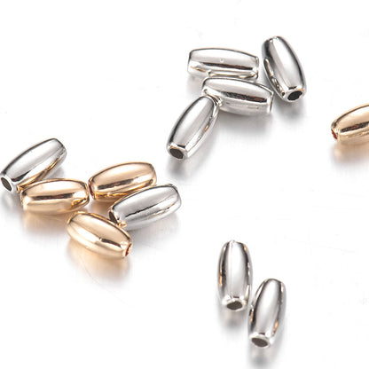 100pcs Oval Seed Spacer Beads Rice Beads