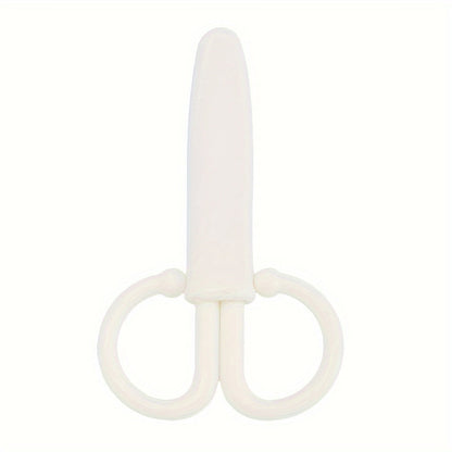 1PC 6×9.5cm Stainless Steel Mini Scissors with Protective Cover