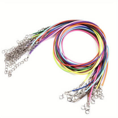 Waxed Leather Necklace Cord