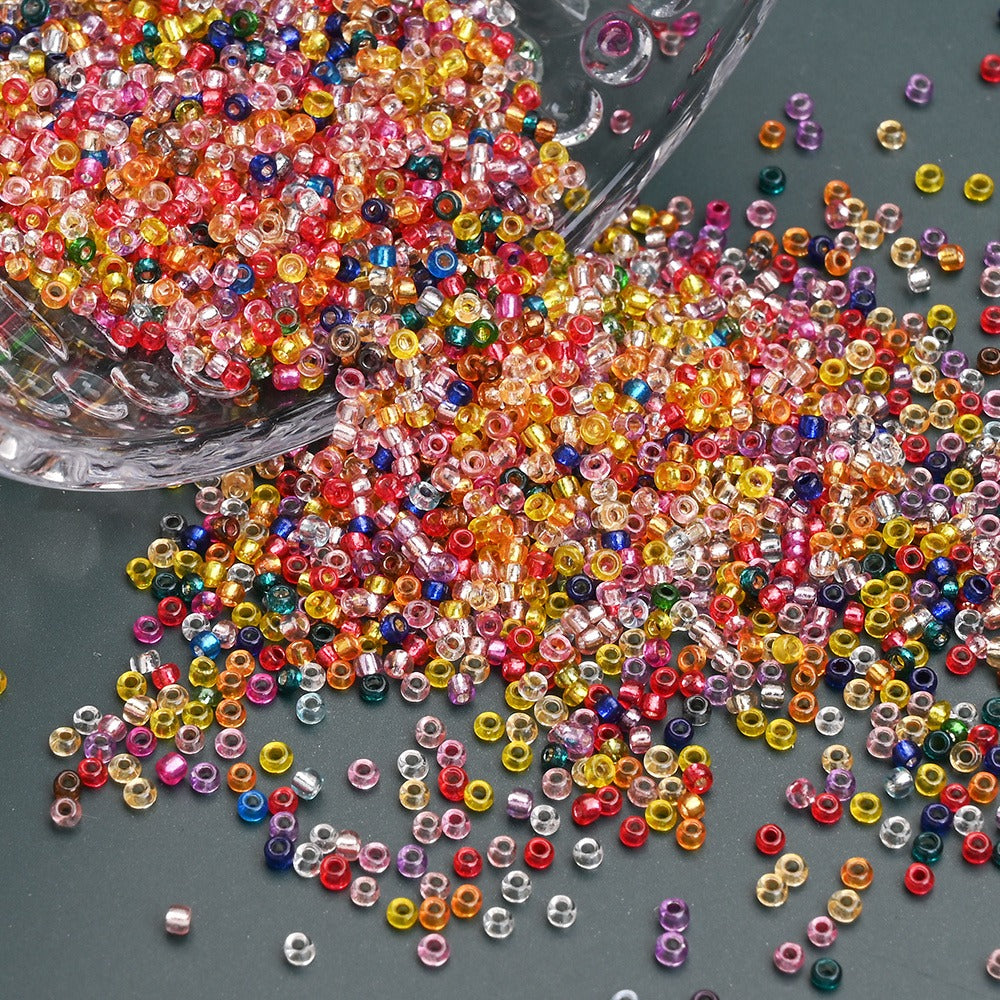 180g 2mm Fashion Glass Seed Beads