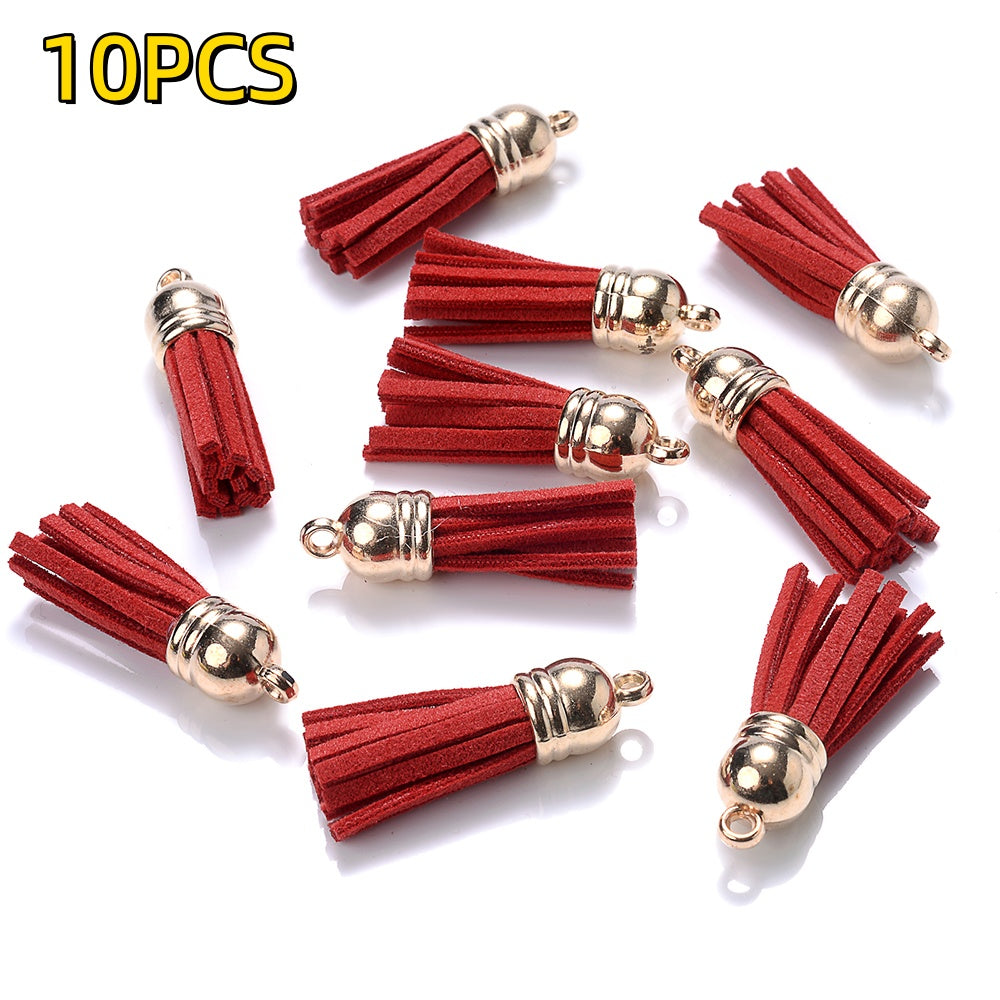 Colorful Polyester Tassel Pendants