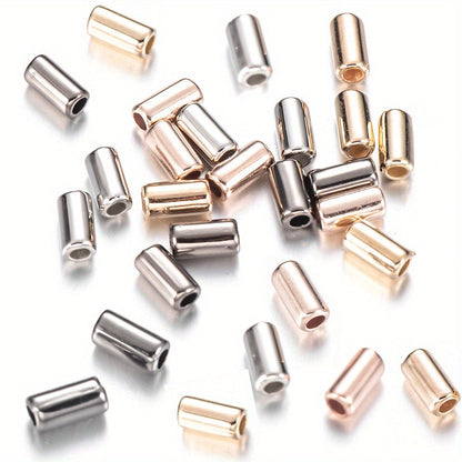 800pcs Multicolor Cylinder Tube Beads Loose Spacer CCB Beads