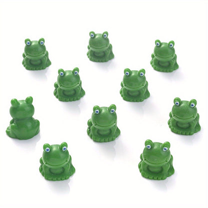 16x17mm 10pcs Resin Frog Beads