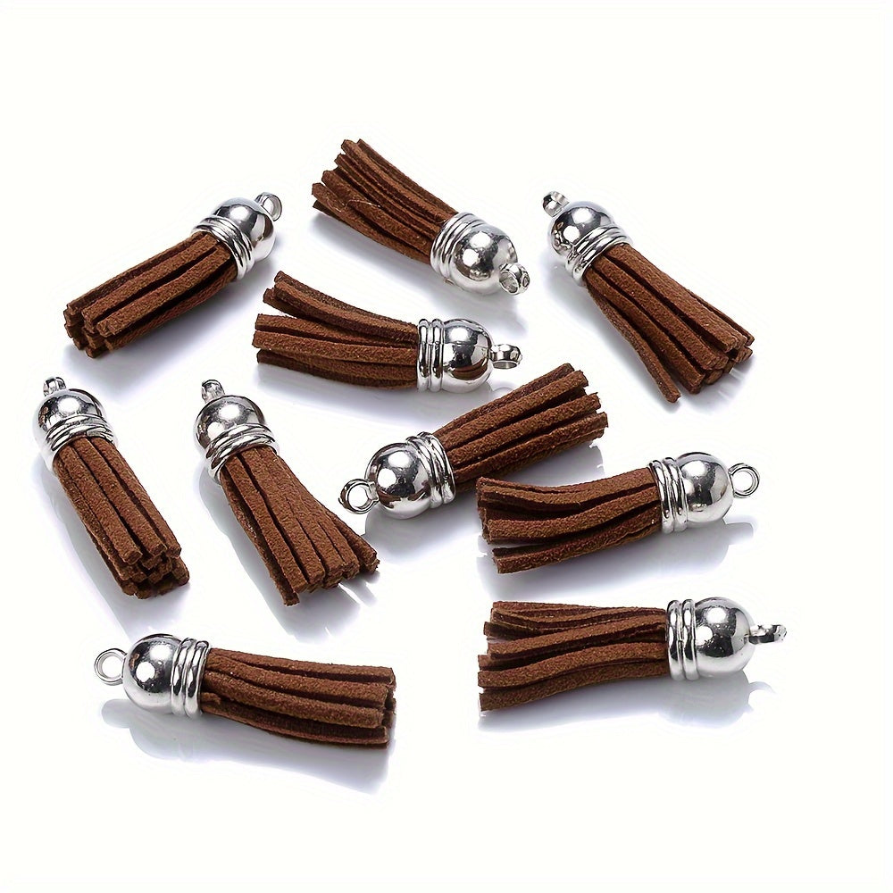 Colorful Polyester Tassel Pendants