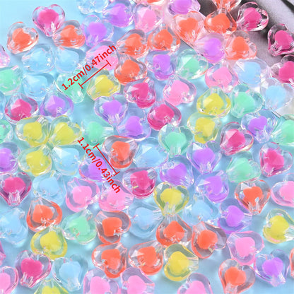 Acrylic Sweet Love AB Beads