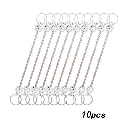 Round Circle Buckle Keychain Hooks