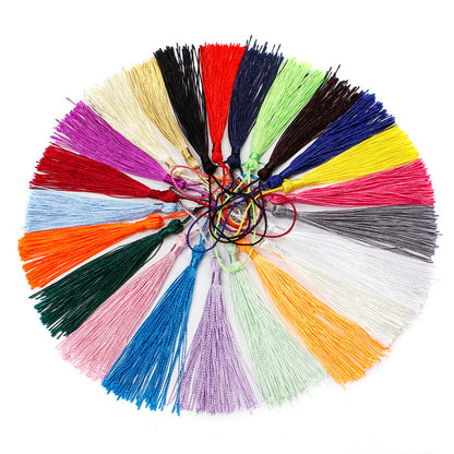 Vibrant Long Tassel Set