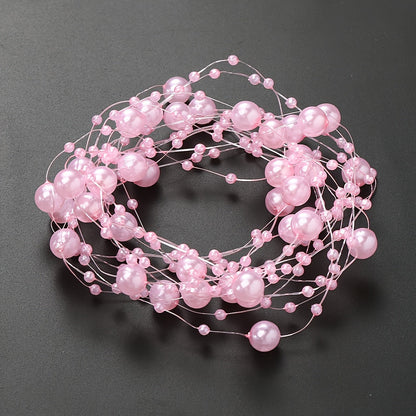 118.11 Inch Acrylic Round Bead Chain