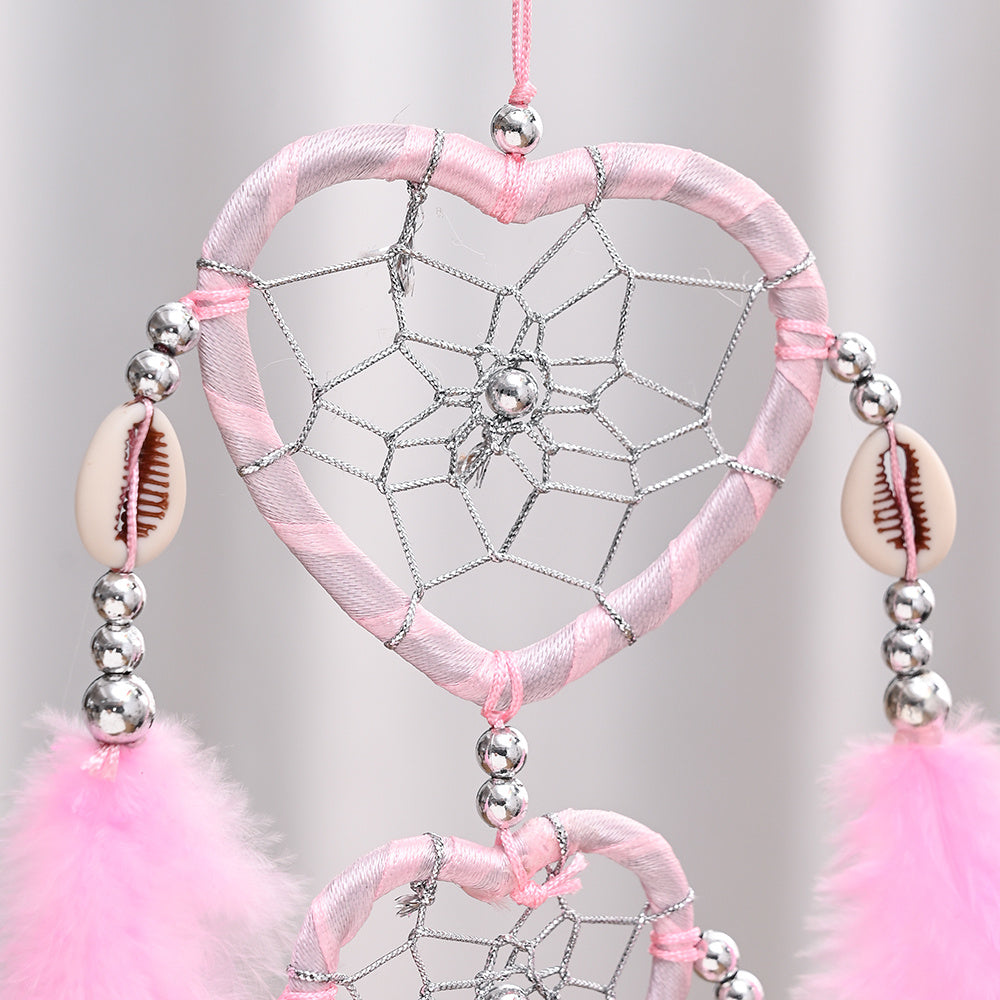 10PCS Heart-Shaped Decorative Pendant Set