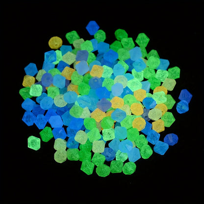 Luminous Rhombus Acrylic Beads
