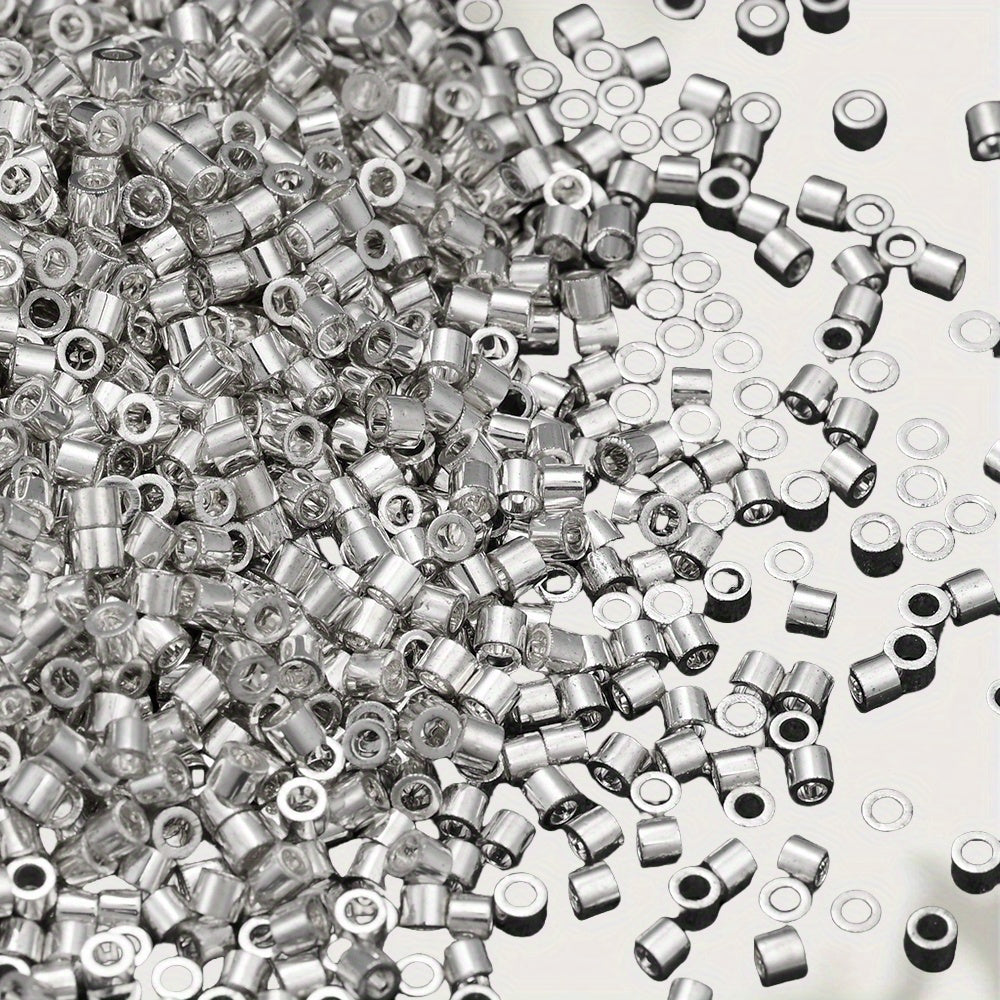 Antique Metal Plated Rice Beads