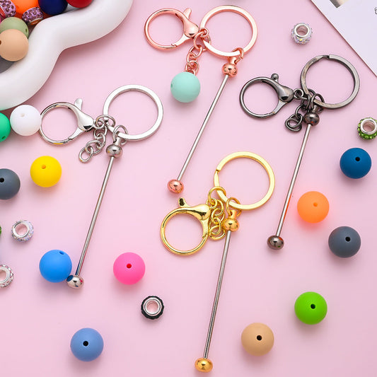 Beadable Keychain DIY Kit