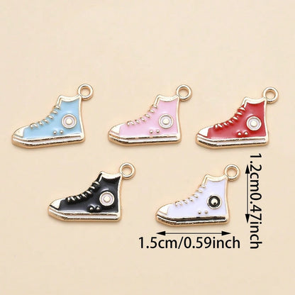 Canvas Shoe Alloy Charms