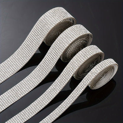 Self-Adhesive Rhinestone Trim Ribbon Set