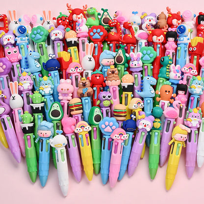 Cartoon Animal Retractable Ballpoint Pens