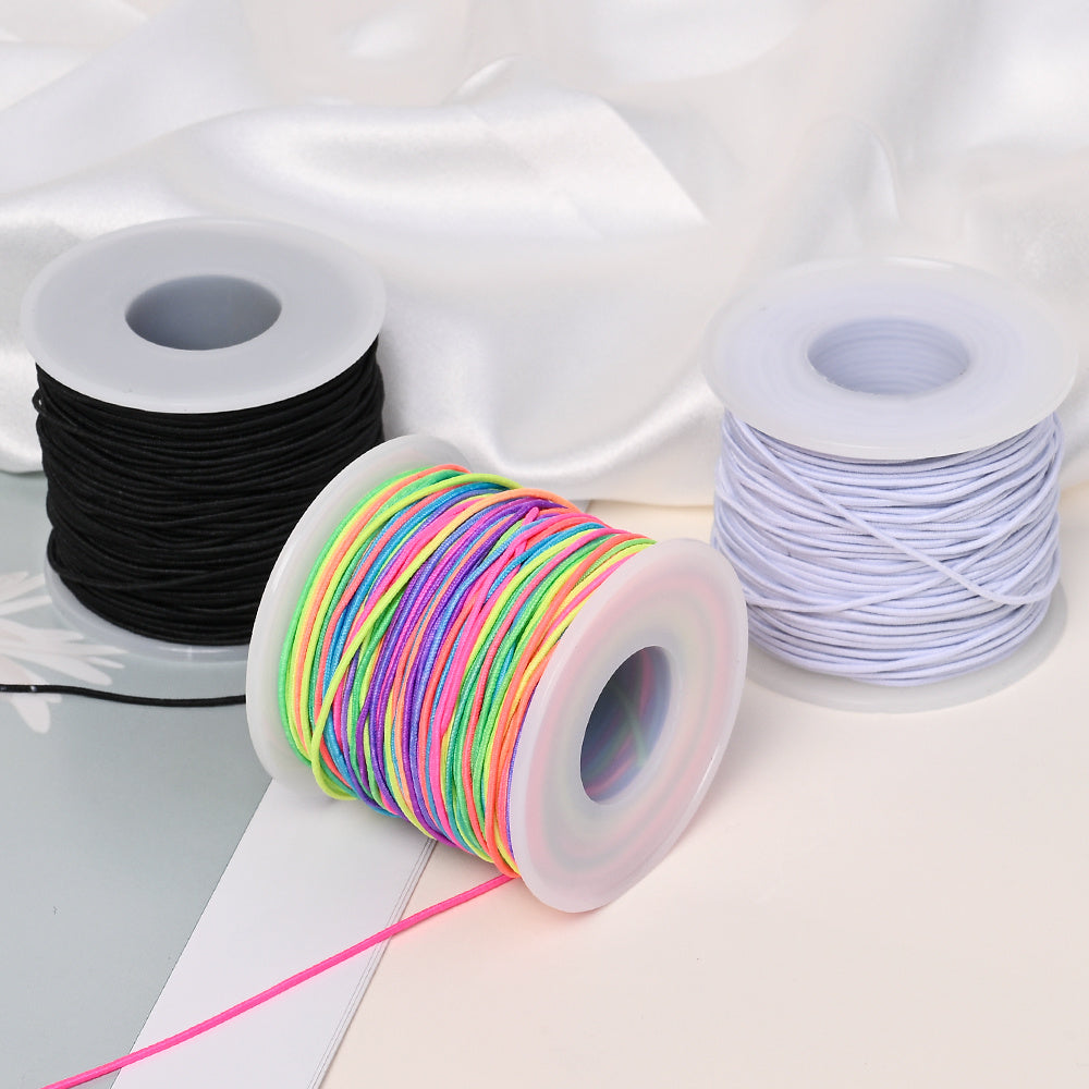 Mixed Color Plastic Stretch Thread