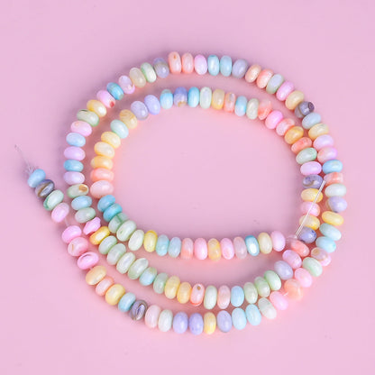 Translucent Abacus Wheel Beads