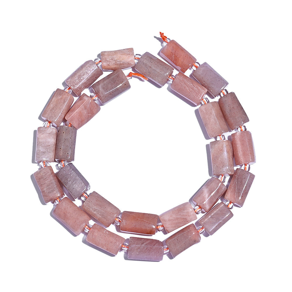 Cylindrical Natural Stone Beads