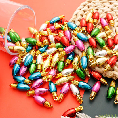Mini Christmas Bulb Pendant Ornaments