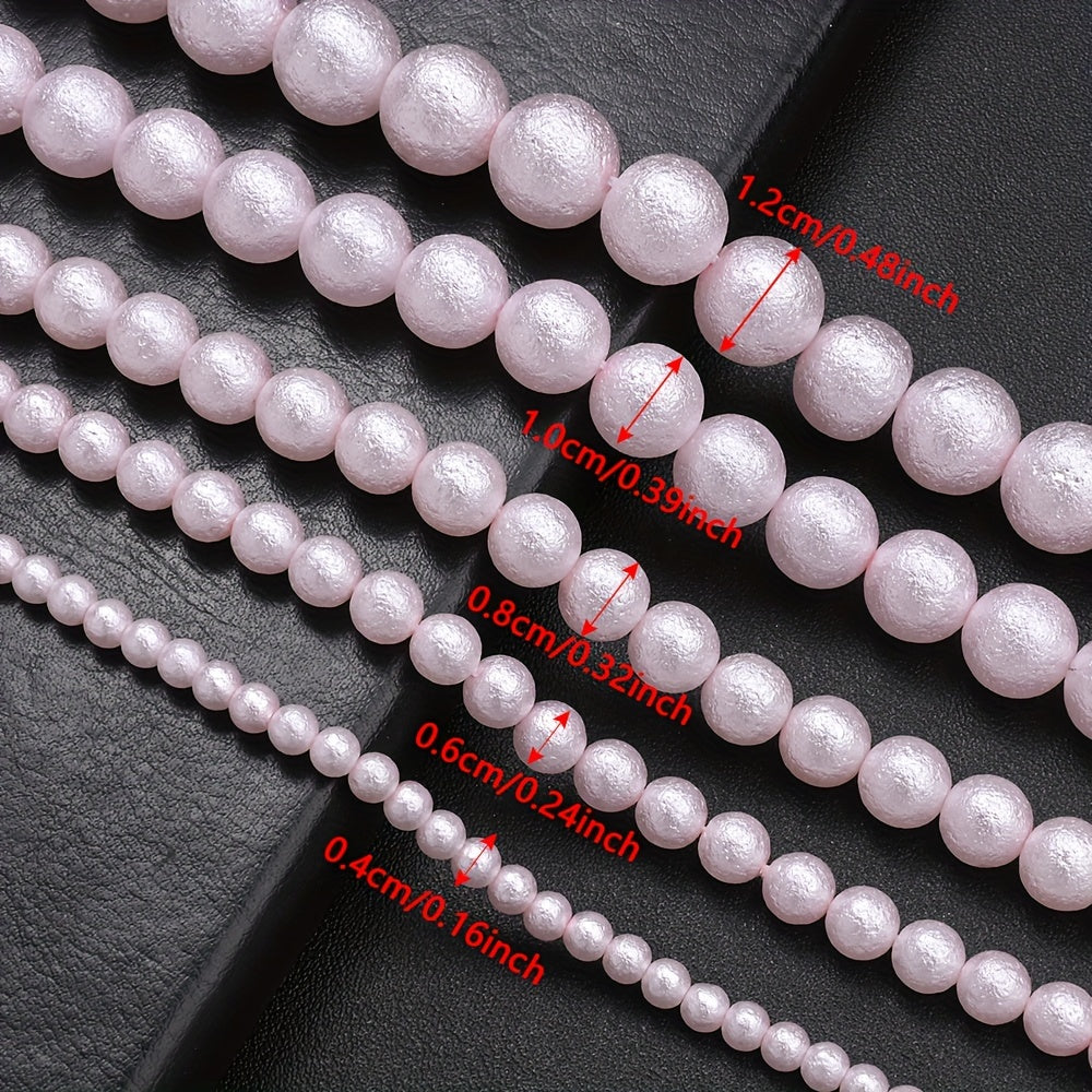 Crumpled Skin Sponge Glass Beads