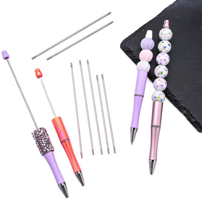 10-Piece DIY Bead Pen Threading Rod Set