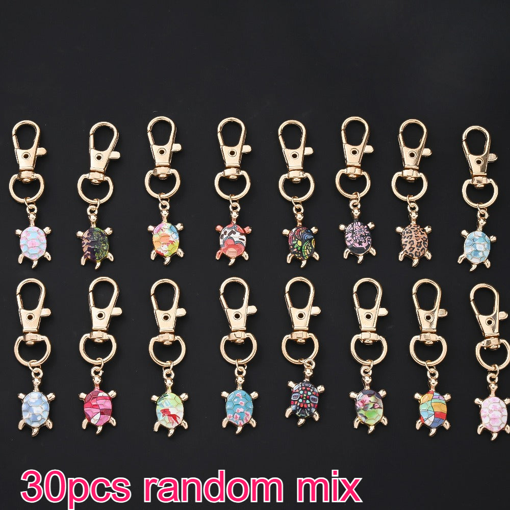 Turtle Keychain Zinc Alloy Charms
