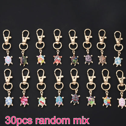 Turtle Keychain Zinc Alloy Charms