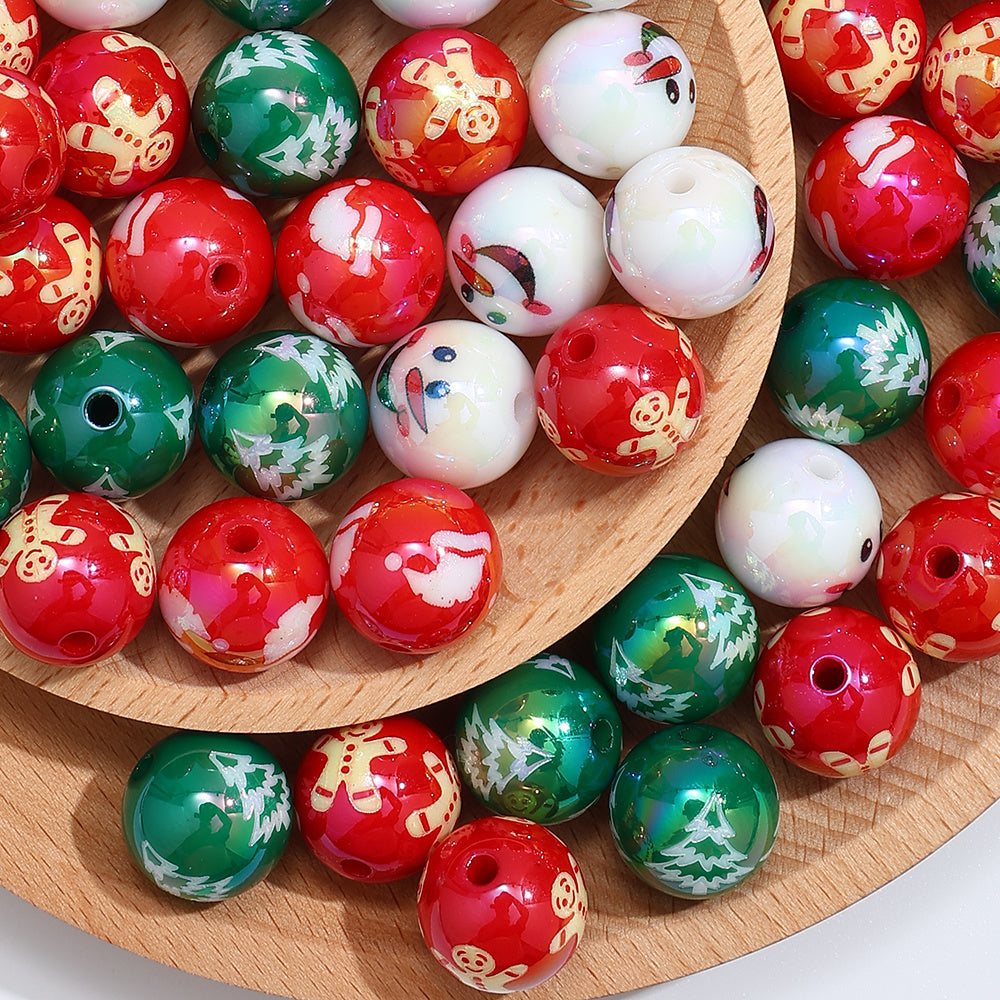 Christmas Collection Acrylic Beads