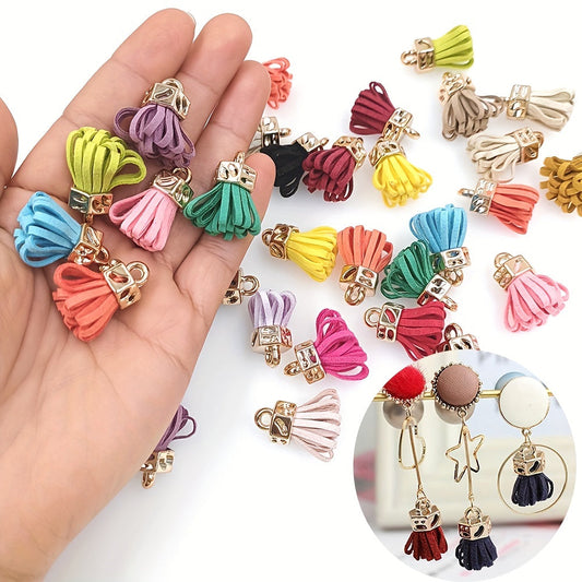 Colorful PU Tassel Pendants