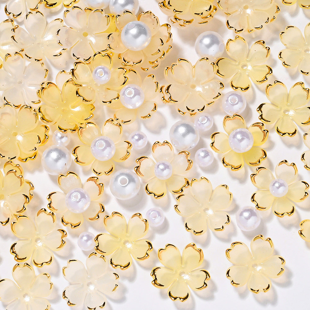 Cherry Blossom Acrylic Bead DIY Kit