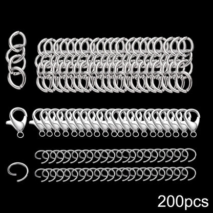 Gold and Silver Jewelry Findings Set