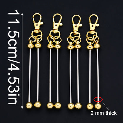 Beaded Keychain Straps with Lobster Clasps