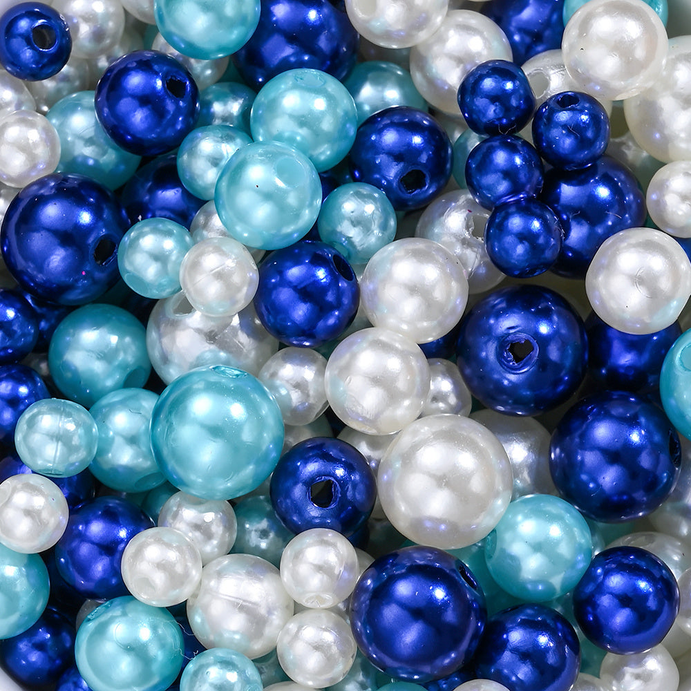 Colorful ABS Imitation Pearl Beads