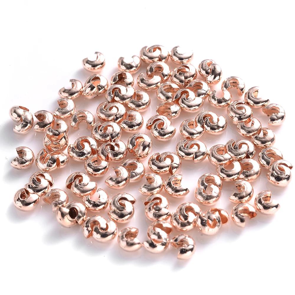 Copper Round Crimp Covers