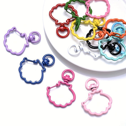 Shell Shape Lobster Clasp Hooks