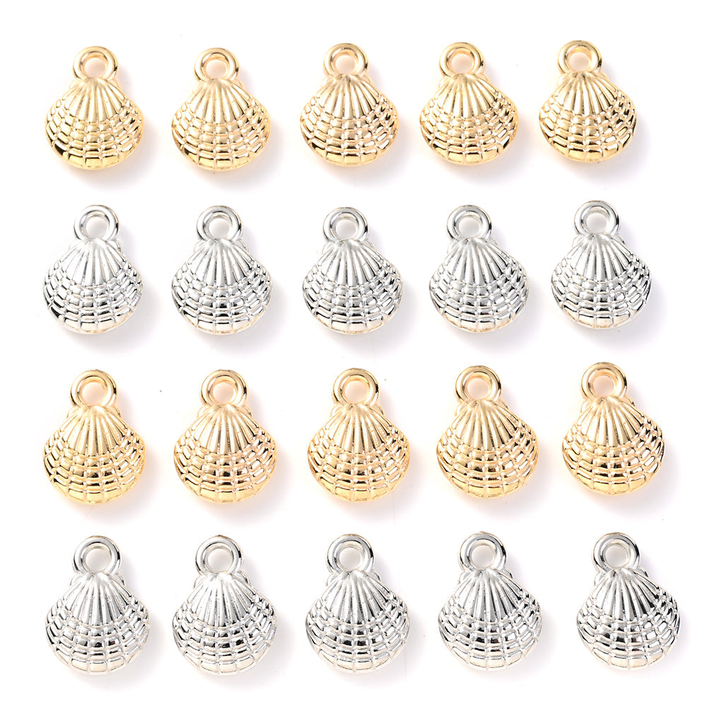 Shell CCB Spacer Beads