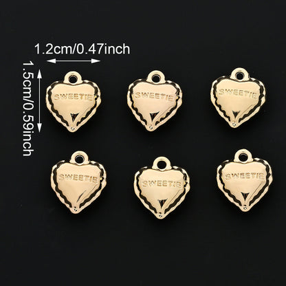 SWEETIE Heart CCB Pendants