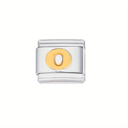 Golden Arabic Numeral Bracelet Module