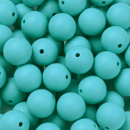 12 mm Round Silicone Beads