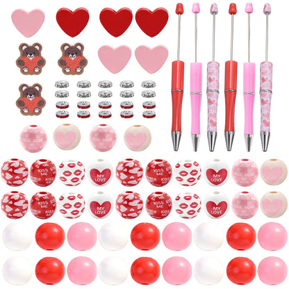 Valentine Beadable Pen Making Kit