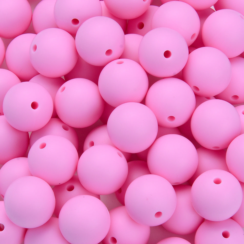 12 mm Round Silicone Beads