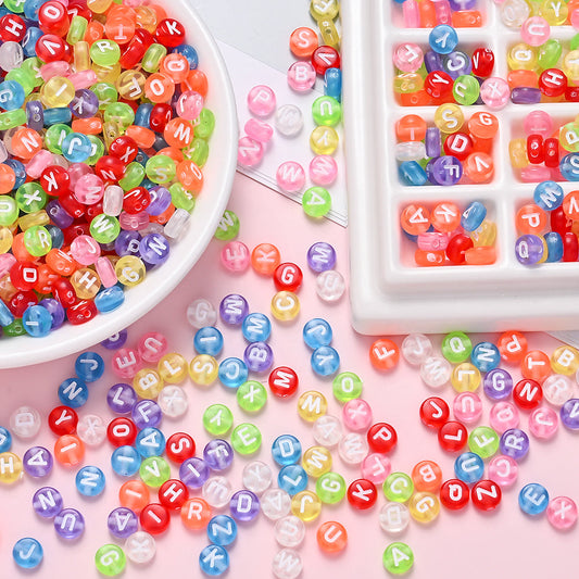 Acrylic Letter Beads