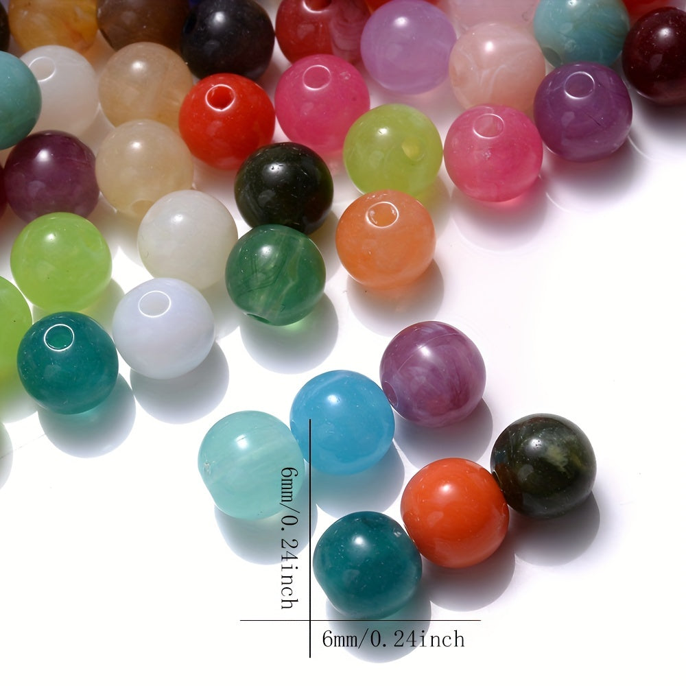 Gradient Cat Eye Acrylic Beads