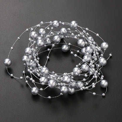 118.11 Inch Acrylic Round Bead Chain