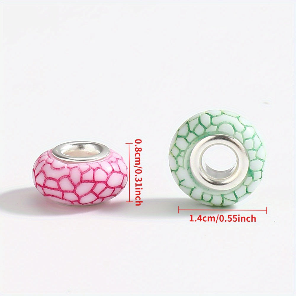 Acrylic Large Hole Beads