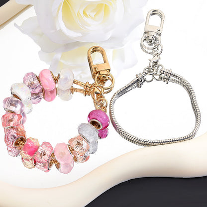 Blank Beadable Keychain Set